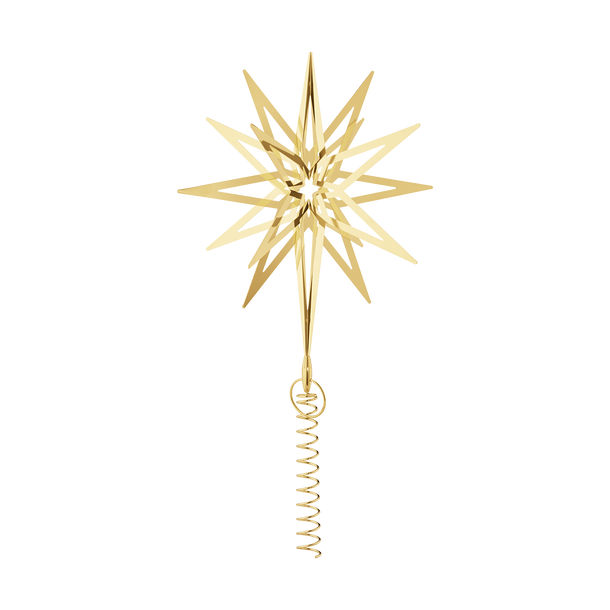 ☆ ☆ジョージジェンセンクリスマスツリー スター（L） はるばる海を超えてやってきた、Georg Jensenのツリートップが