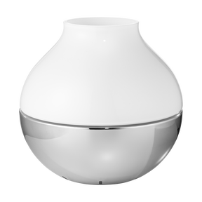 KOPPEL hurricane candleholder- stainless steel and glass, large