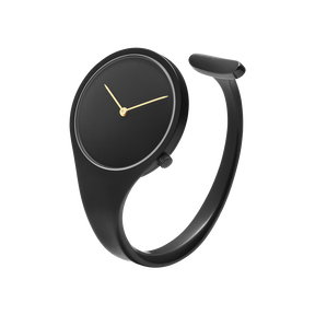 Vivianna Diamond And Rose Gold Watches For Women Georg Jensen Vivianna 34 Mm Quartz Black Pvd