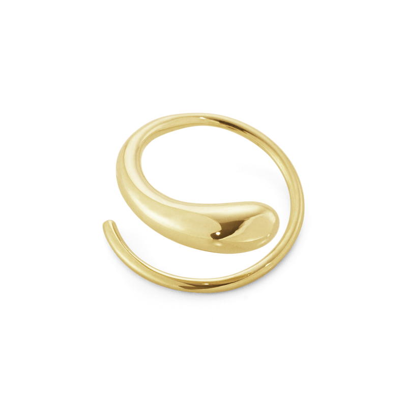 georg jensen mercy earrings gold
