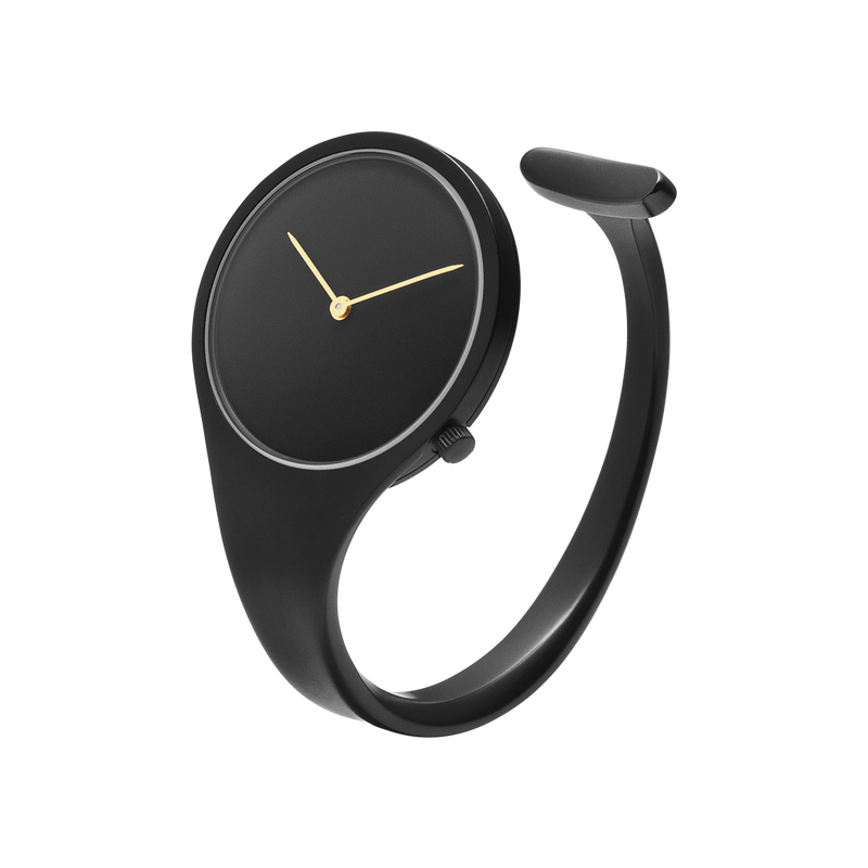 VIVIANNA - 34 mm, Quartz, black PVD VIVIANNA - 34 mm, kvarts, sort PVD