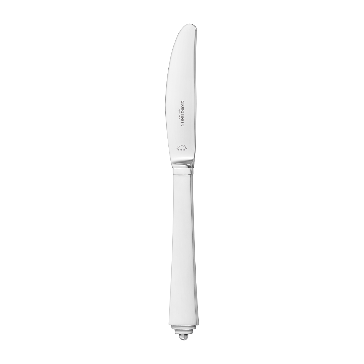 PYRAMID Dinner knife, long handle I Jensen