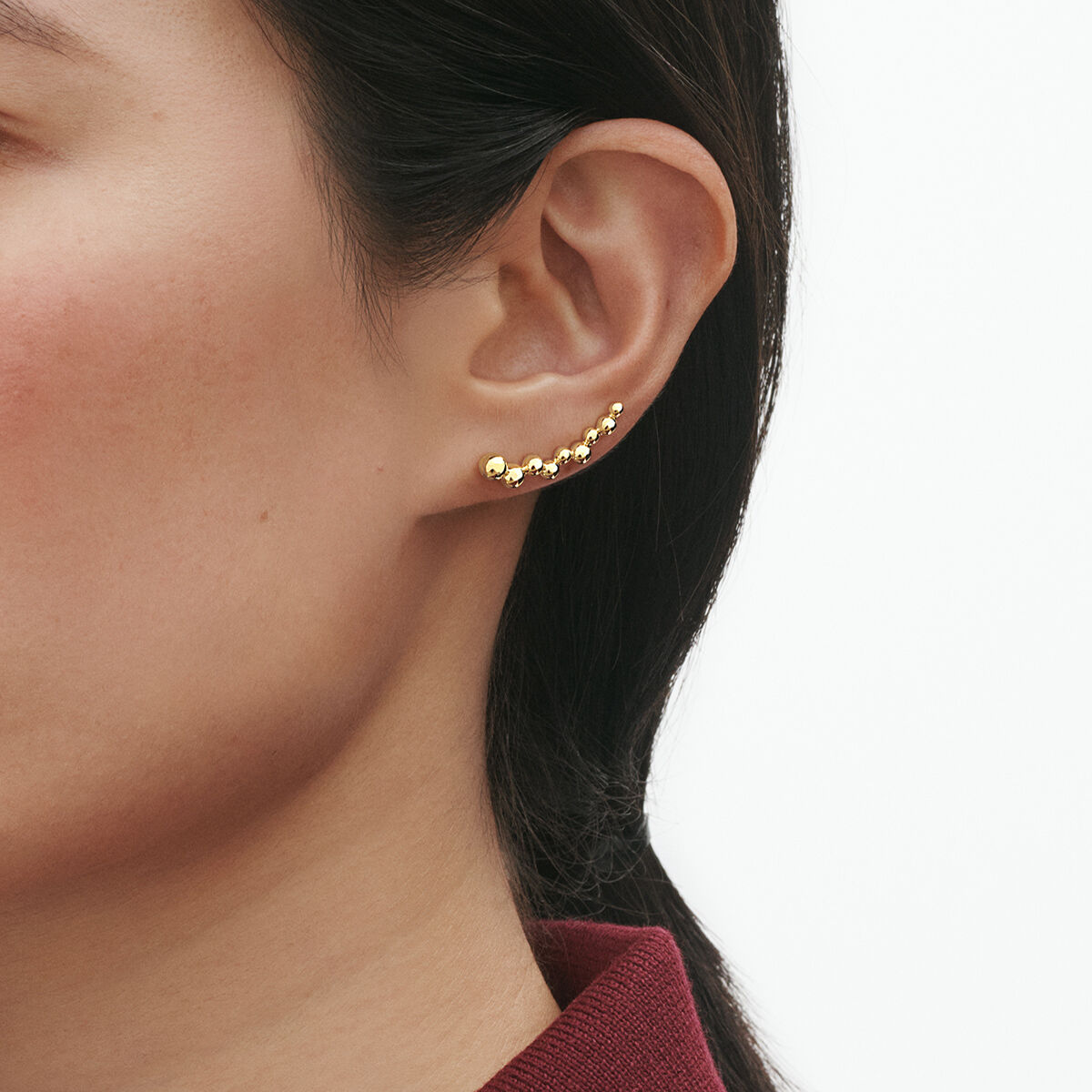 ムーンライト グレープ（MOONLIGHT GRAPES）18Kゴールド製イヤーカフ