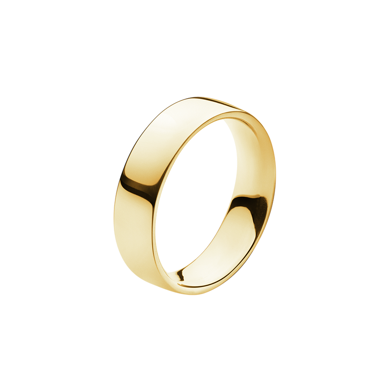 Magic 18 karat yellow gold ring Georg Jensen