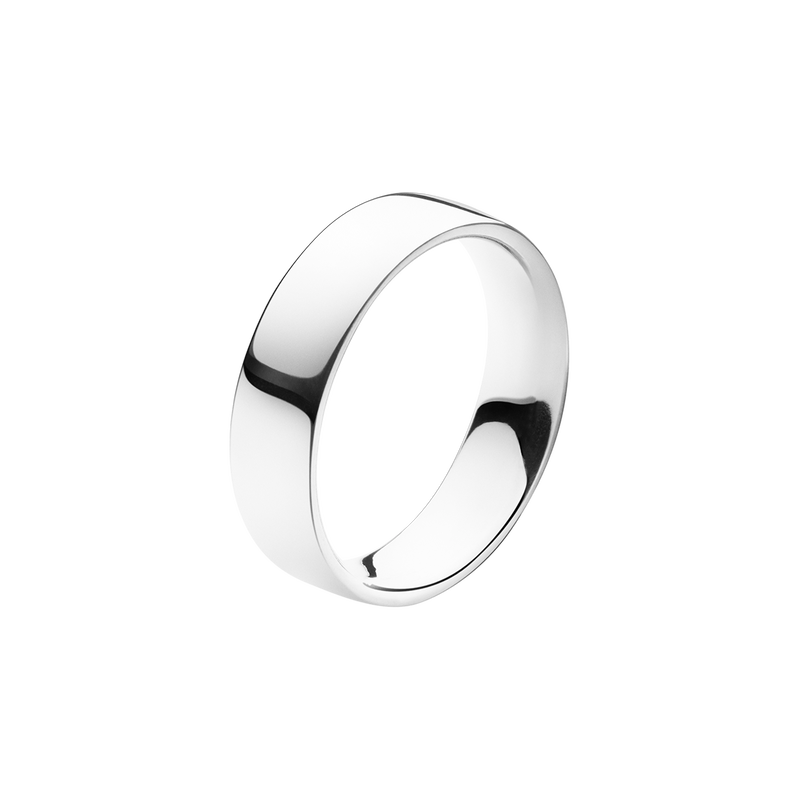 Magic 18 Kt White Gold Wedding Ring Georg Jensen