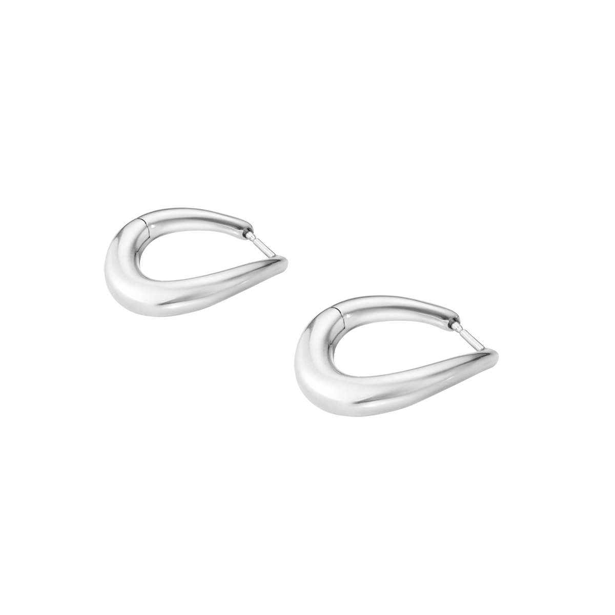 Offspring Medium OFFSPRING Medium Earhoop in sterling silver.