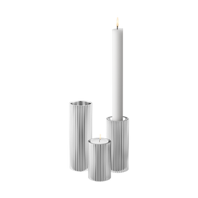 BERNADOTTE Tealight/Taper Candle Holder set, 3 pcs - Design Inspired by Sigvard Bernadotte BERNADOTTE Tealight/Taper Candle Holder set, 3 pcs - Design Inspired by Sigvard Bernadotte