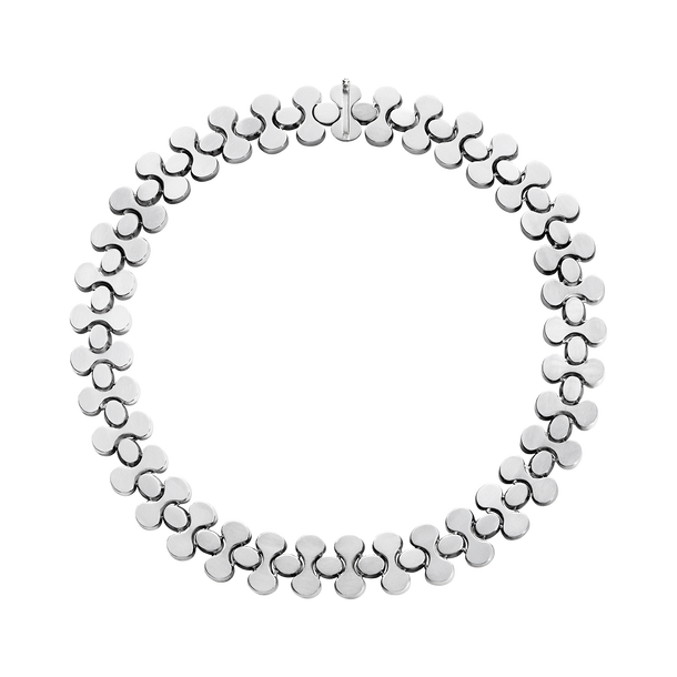 【激安通販 オンラインショップ】日用品 silver sterling contemporary Archive necklace Jensen Georg | アクセサリー