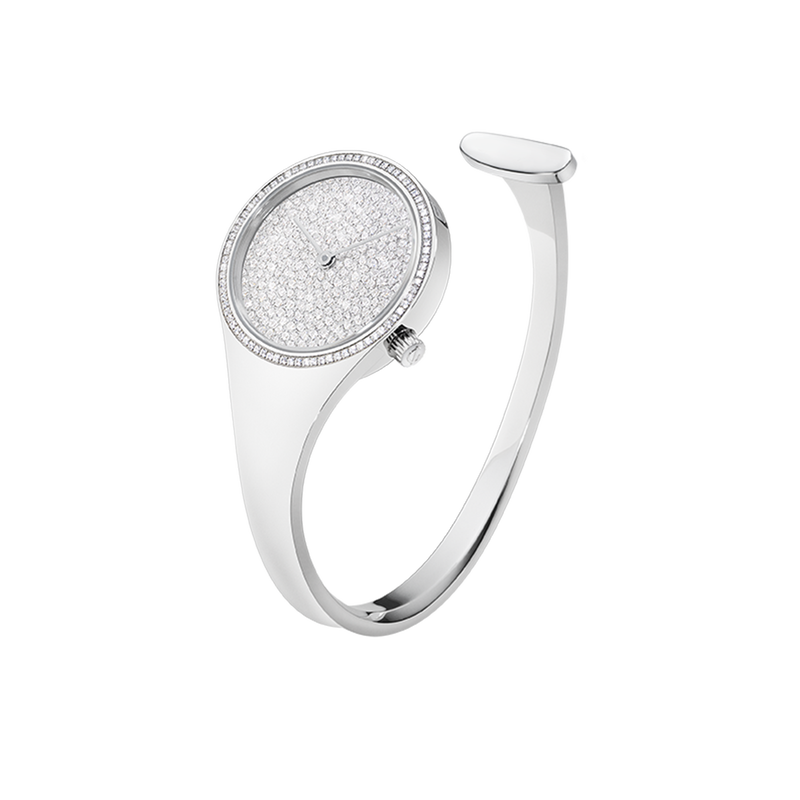 VIVIANNA - 27 mm, Quartz, pavé set diamond dial, diamond bezel VIVIANNA - 27 mm, Quartz, pavé set diamond dial, diamond bezel