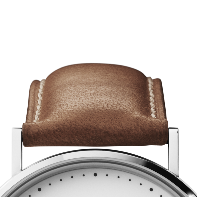 KOPPEL Strap - 41mm / 1.61in, Brown Leather, Large