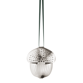 2018 Holiday Ornament Acorn - palladium plated