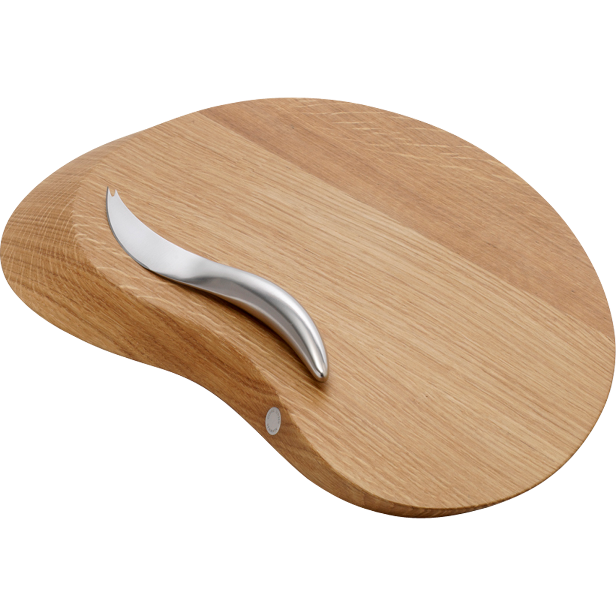 Forma Modern Cheese Board And, Round Cheese Board With Knives
