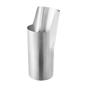 URKIOLA vase, stainless steel, tall