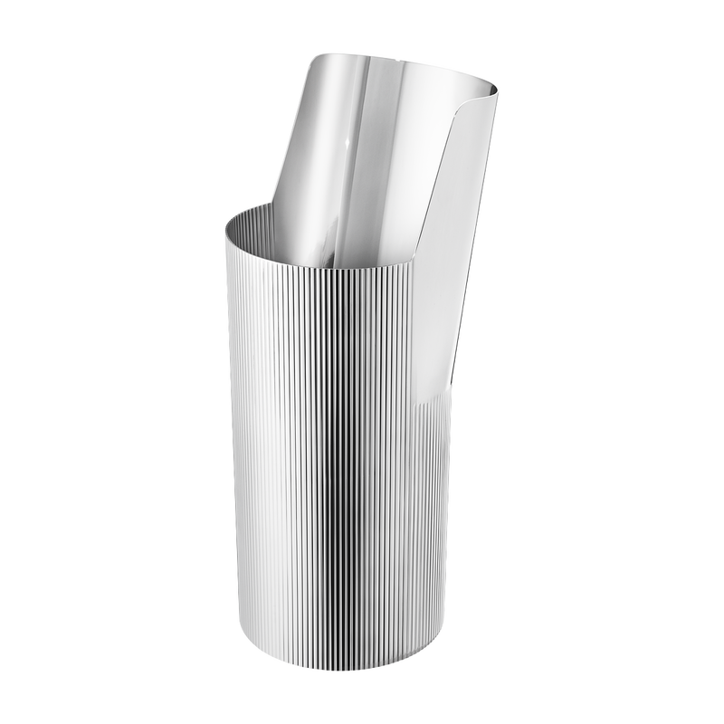 Urkiola Vase Stainless Steel Tall