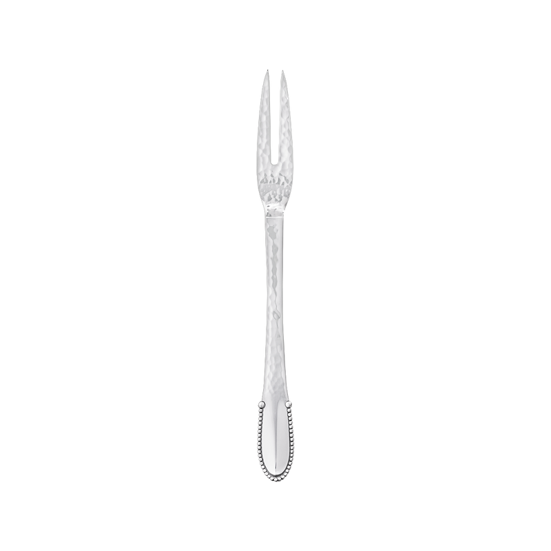 BEADED Meat fork 2 tines