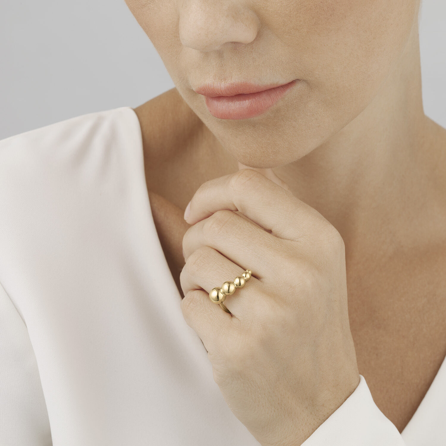 Georg Jensen - 美品 ジョージジェンセン ムーンライトグレープ