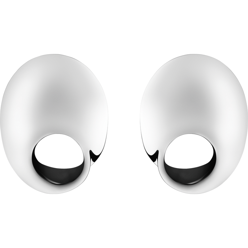 Möbius sterling silver earrings for women | Georg Jensen