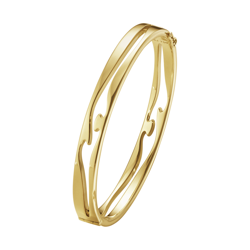 Georg jensen gold bangle clearance