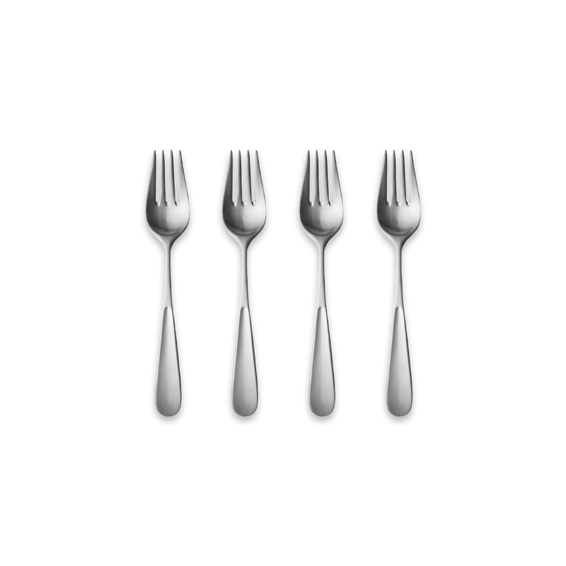 ヴィヴィアンナ Vivianna ケーキフォーク ギフトボックス 4 本 ステンレススティール I Georg Jensen