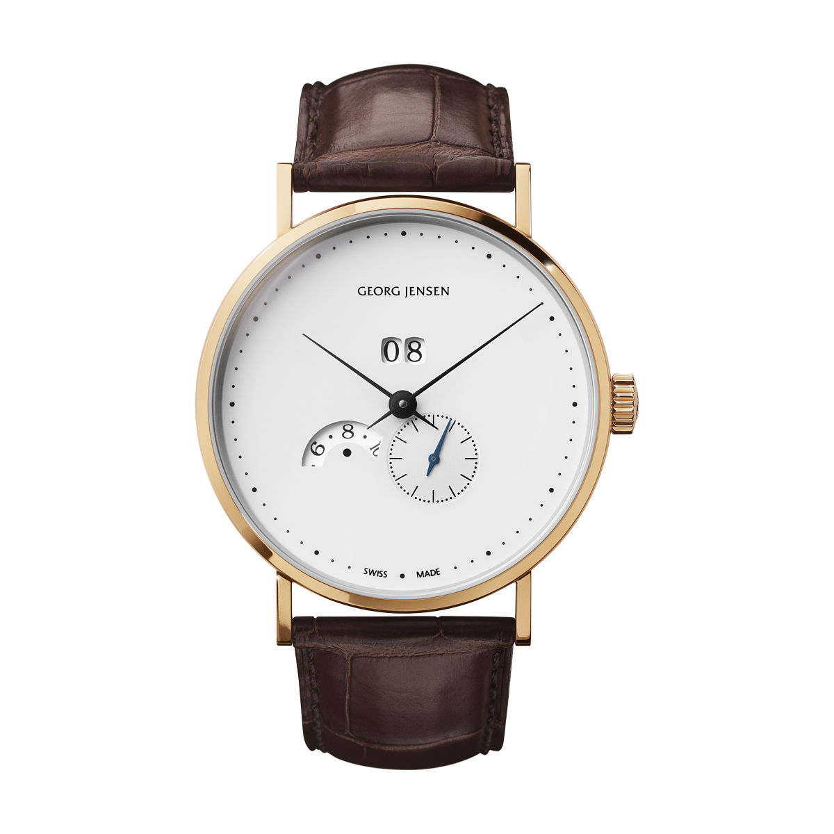 Koppel grande date 年曆自動機械錶41 mm | Georg Jensen 喬治傑生