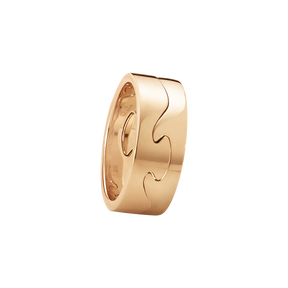 FUSION 2-piece ring - 18 kt. rose gold