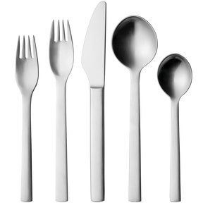 New York Stainless Steel Cutlery Set At Georg Jensen New York 5 Pcs Set 012 014 021 022 031
