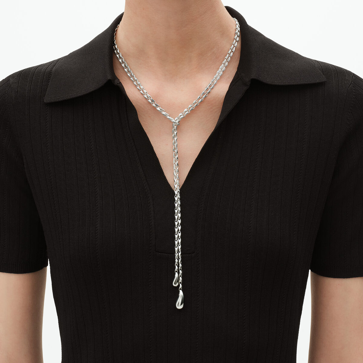 ジョージ ジェンセン リフレクト (GEORG JENSEN REFLECT)ラリエット