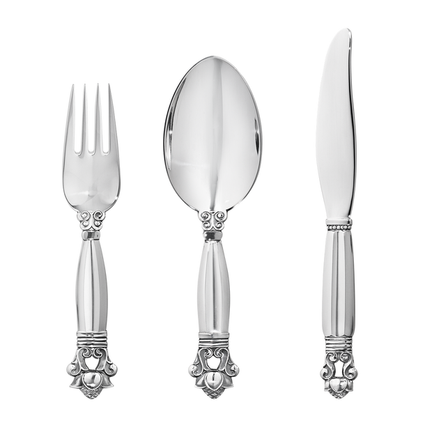 Georg jensen silverware acorn pattern hotsell