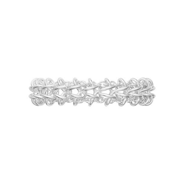 ウェフト (Weft by Georg Jensen) ダブルリンクブレスレット