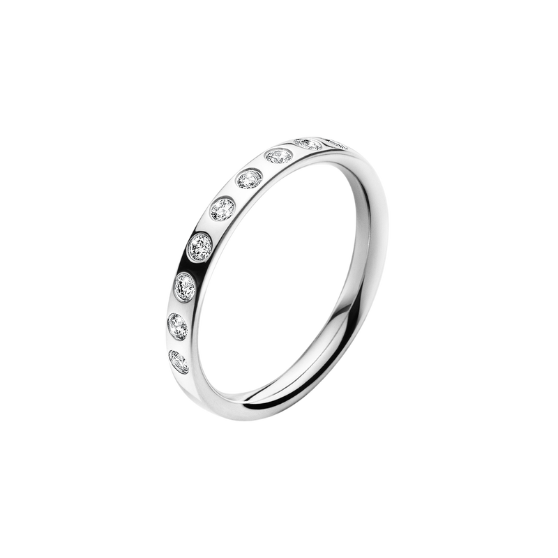 MAGIC ring - 18 kt. white gold with brilliants
