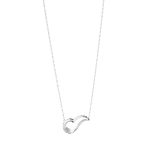 OCRF Heart Necklace, Sterling Silver