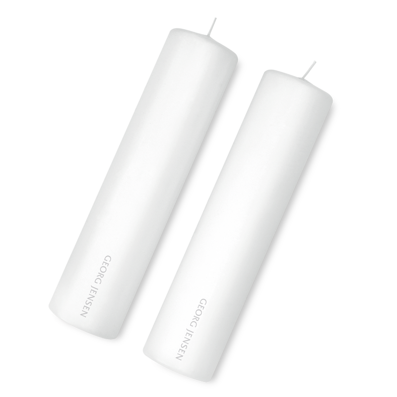 industrialisere forudsigelse Vidunderlig Lys - 2 stk stearinlys til dine lysestager | Georg Jensen