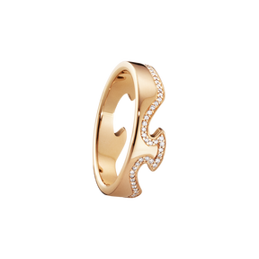 FZN FUZION CRAETIONS Classic CZ Flower Gold Tone Eternity