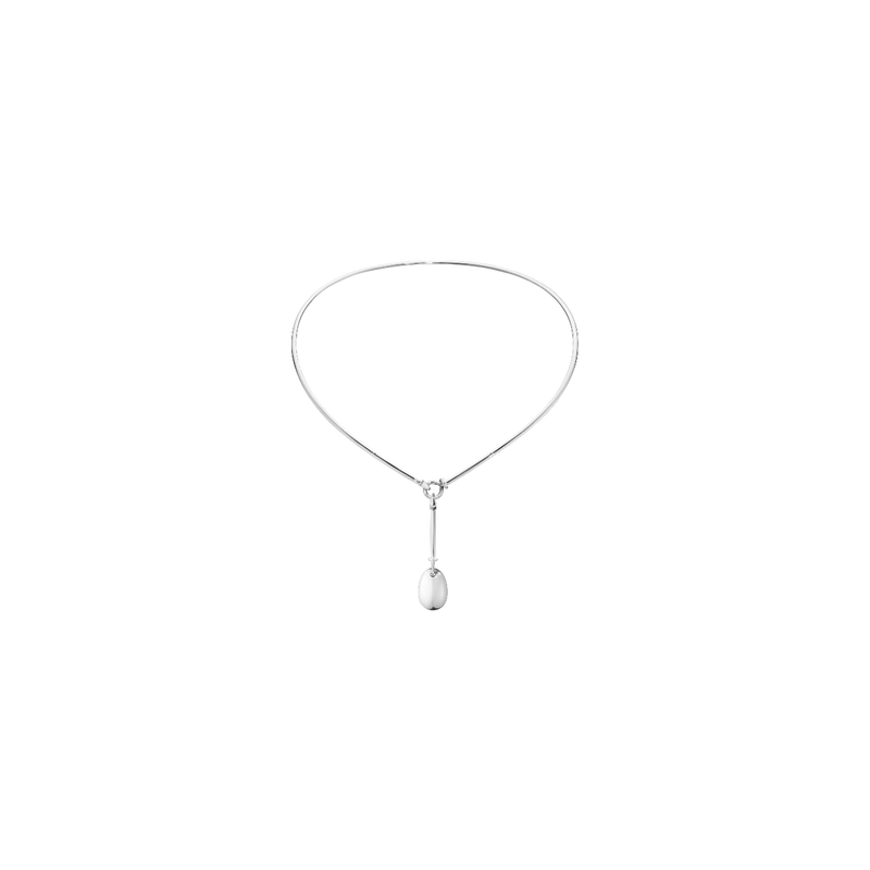 DEW DROP pendant - sterling silver with brilliant cut diamonds DEW DROP pendant - sterling silver with brilliant cut diamonds