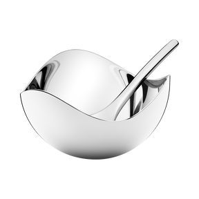 BLOOM salt cellar with spoon