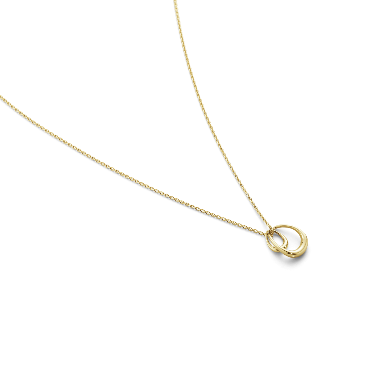 OFFSPRING pendant, mother daughter necklace in 18k gold