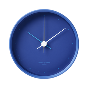 Koppel Wall Clock 22cm, Blue Koppel Wall Clock 22cm, Blue