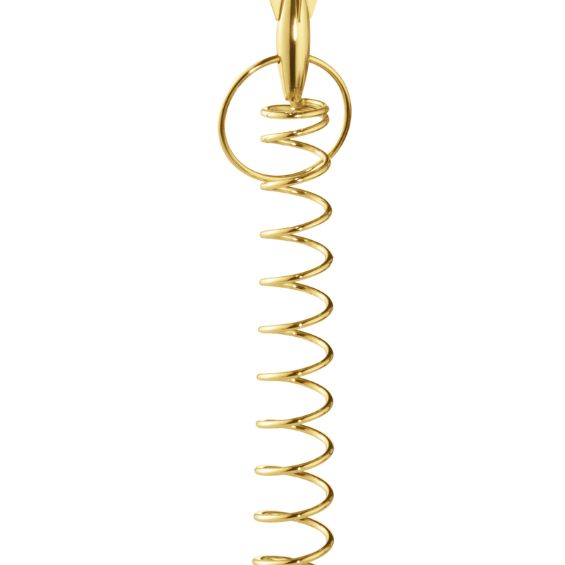 Christmas Tree Star Topper Gold Plated Large Georg Jensen