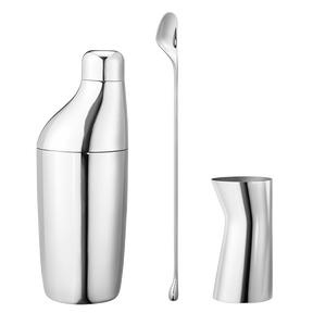 SKY set - shaker, stirring spoon and jigger SKY set - shaker, stirring spoon and jigger