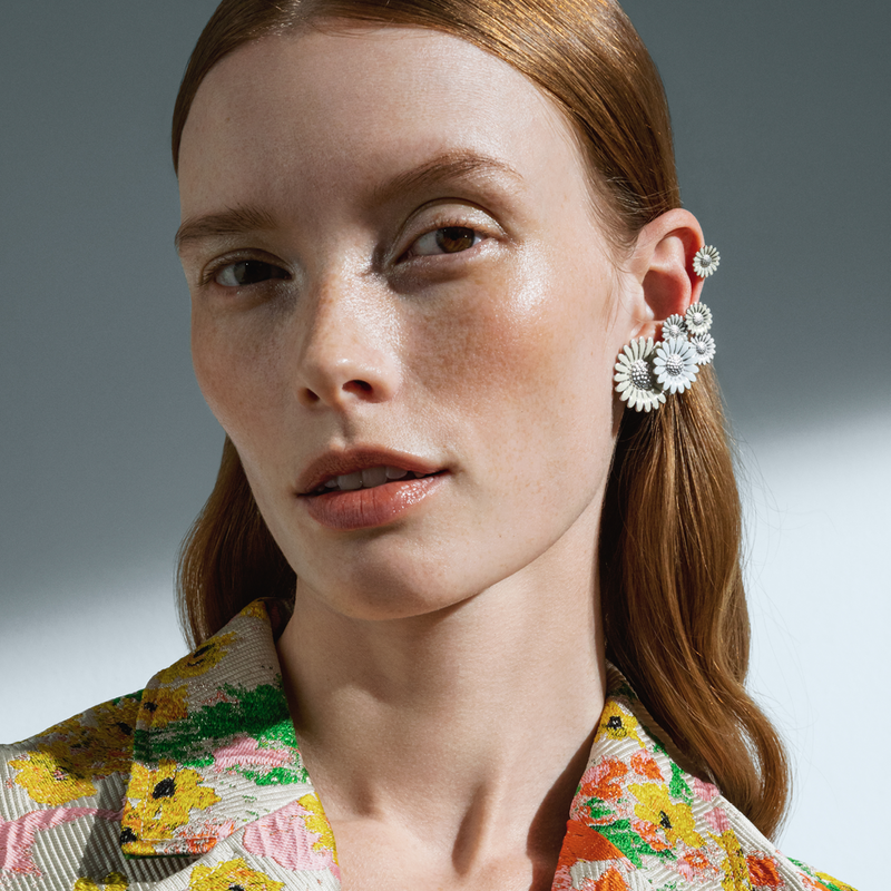 GEORG JENSEN デイジー (DAISY) イヤーカフ M 左用-