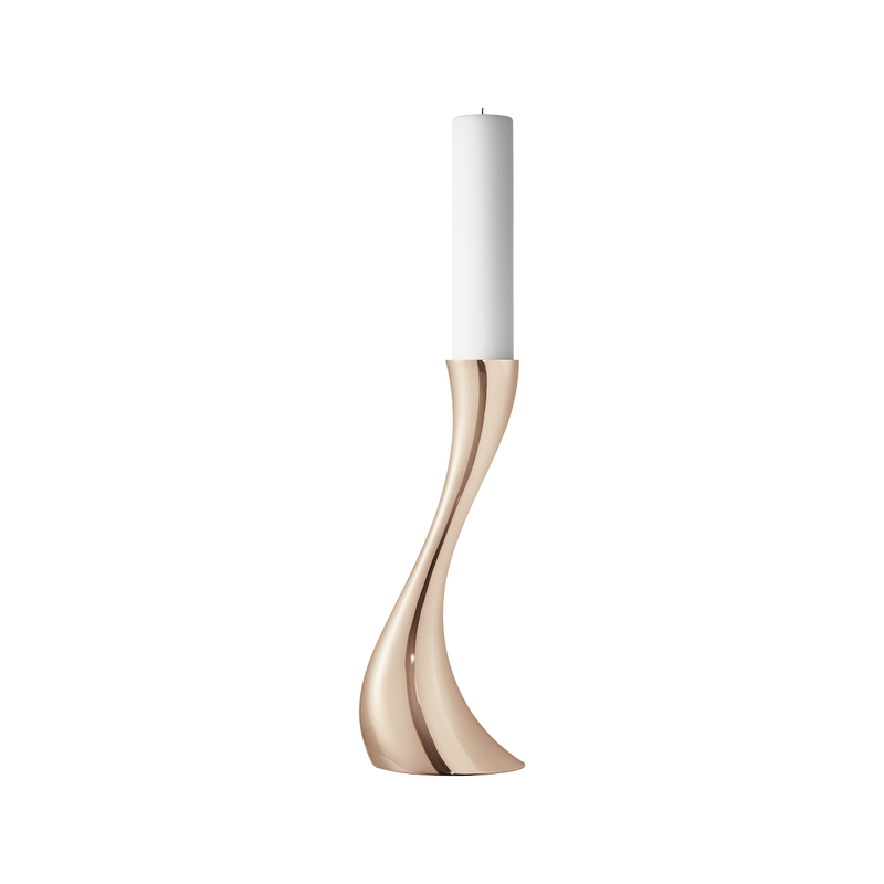 Cobra Floor Candleholder Small I Georg Jensen