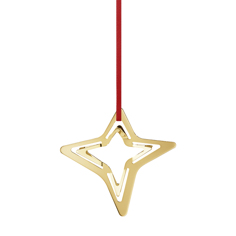 2021 Ornament, firetakket stjerne