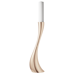 COBRA floor candleholder - rose gold plated, large