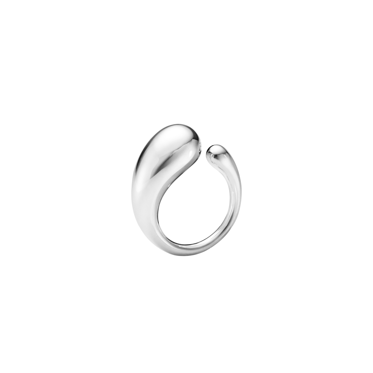 Mercy Large Simple Ring In Sterling Silver Georg Jensen