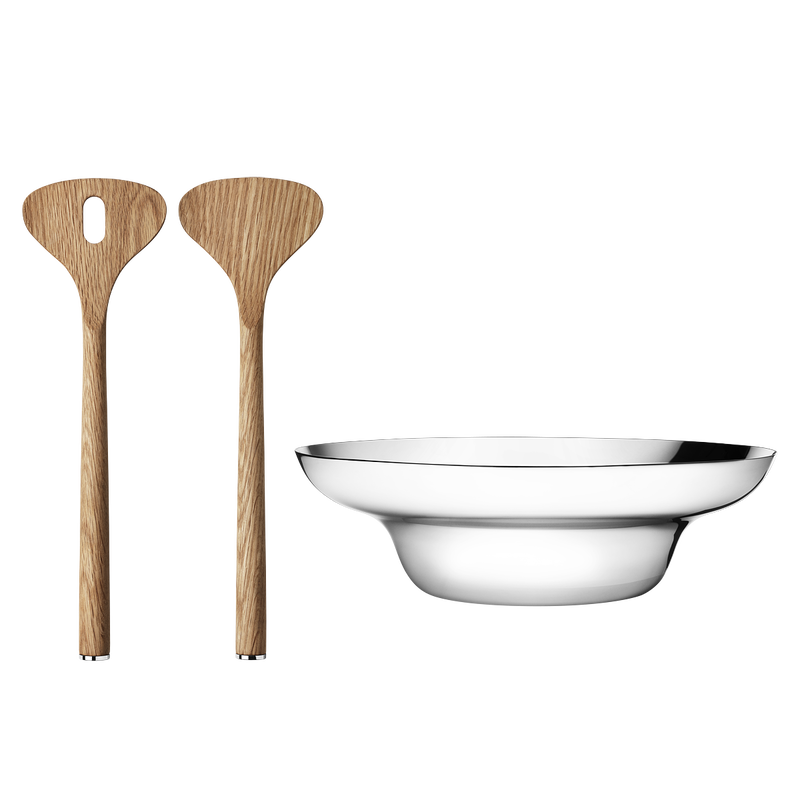 Alfredo Bowl And Salad Servers I Georg Jensen Bowl And Salad Servers I Georg Jensen