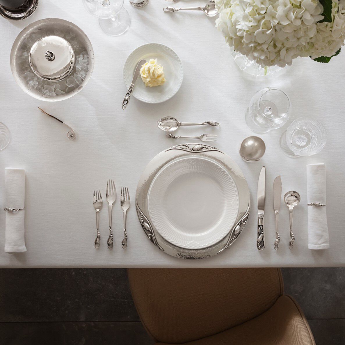 BLOSSOM 5 pcs. set I Georg Jensen