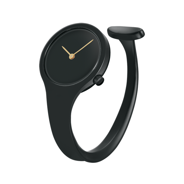 VIVIANNA - 27mm / 1.06in, Quartz, Black PVD
