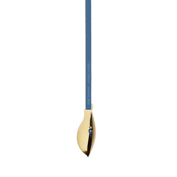 SPRING 2025 Ornament in gold-plated stainless steel