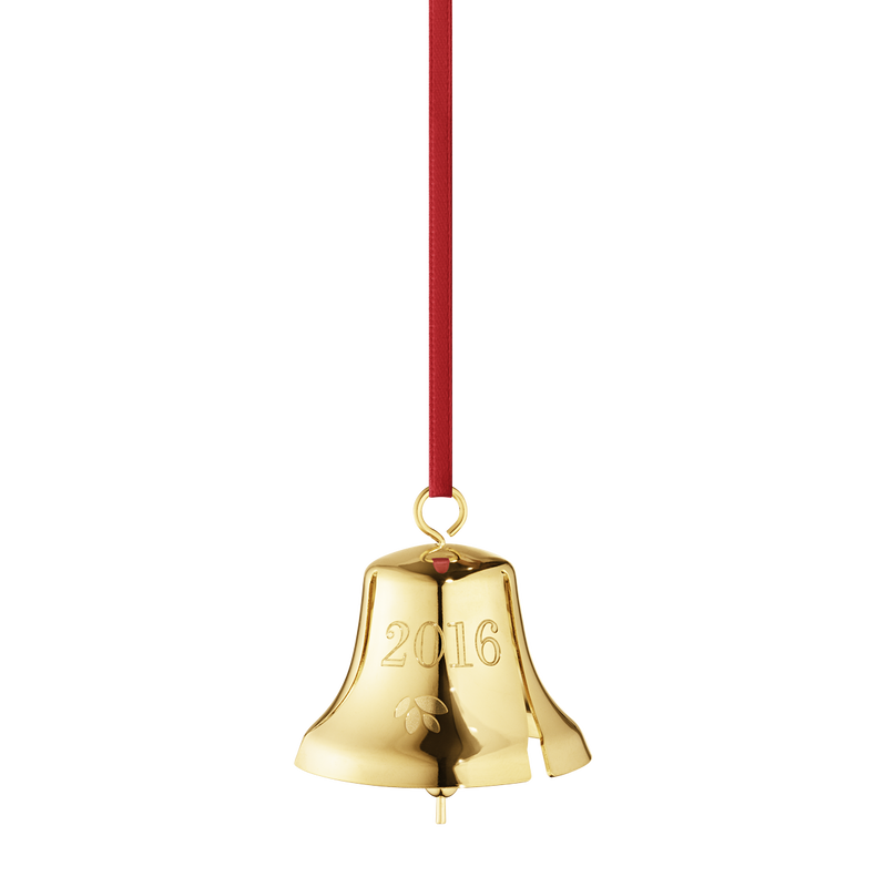 16 クリスマスベル ゴールドメッキ仕上げ I Georg Jensen 16 クリスマスベル ゴールドメッキ仕上げ I Georg Jensen