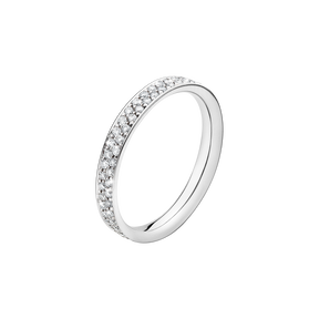 MAGIC ring - 18 kt. white gold with pavé set brilliants